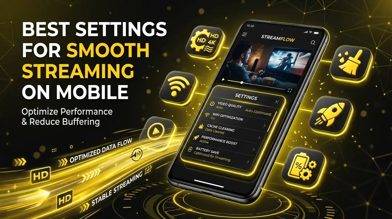 Best Settings for Smooth Streaming on Mobile