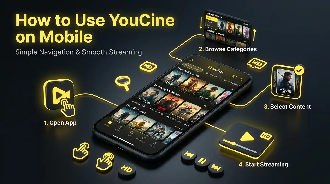How to Use YouCine on Mobile