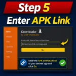 Step 5 Enter APK Link