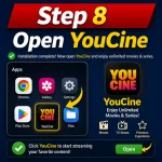 Step 8 Open YouCine