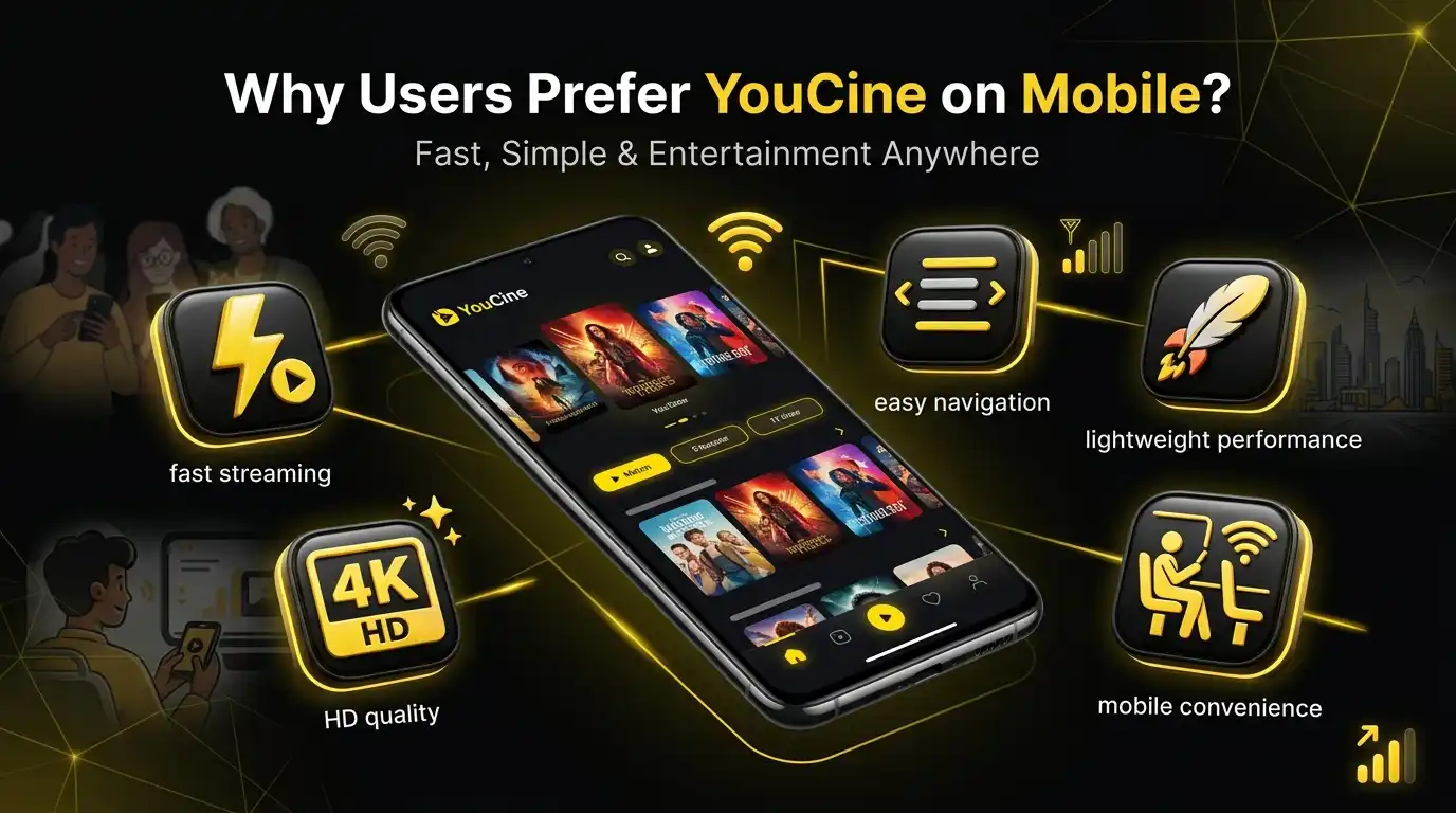 Why Users Prefer YouCine on Mobile