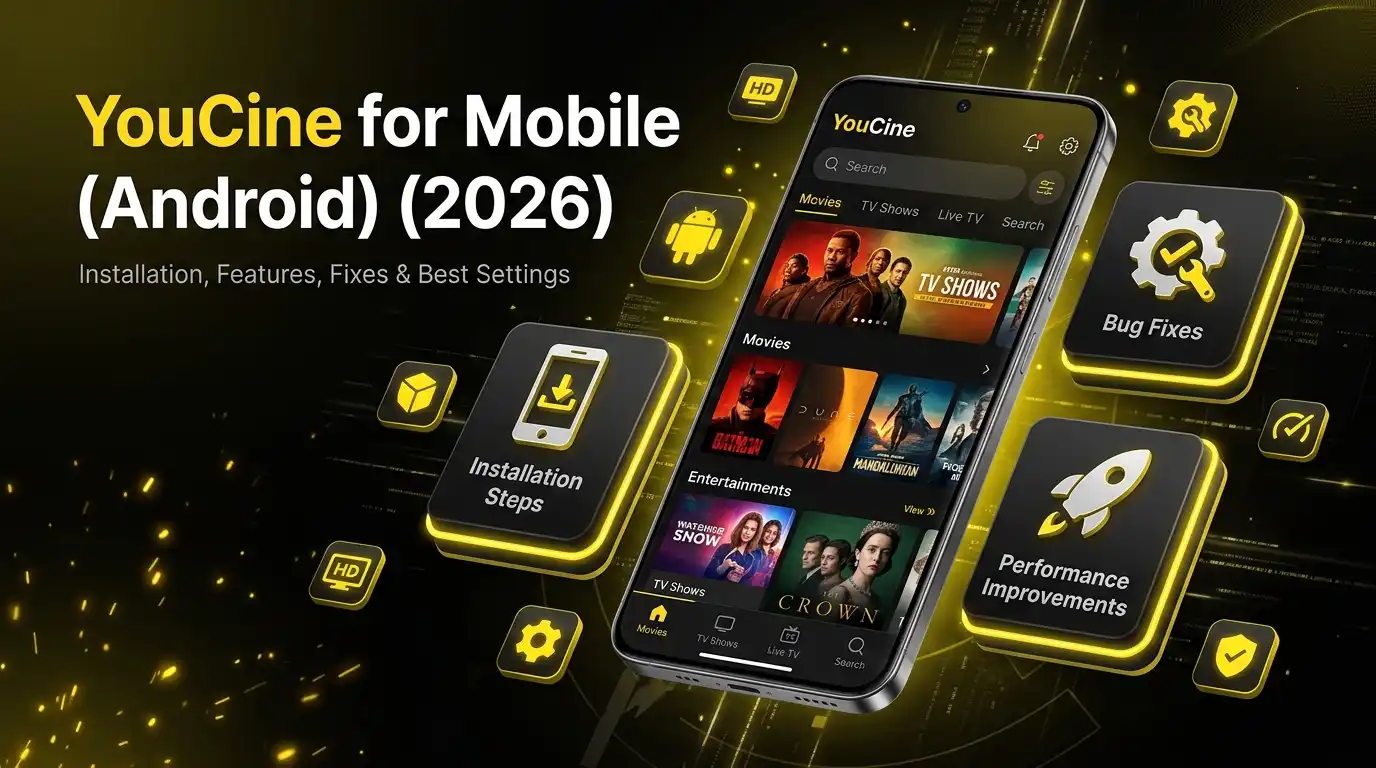 YouCine for Mobile (Android) – Installation Guide, Features, Fixes & Best Settings 