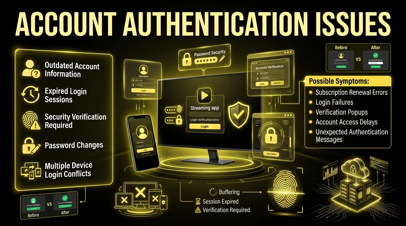 Account Authentication Issues
