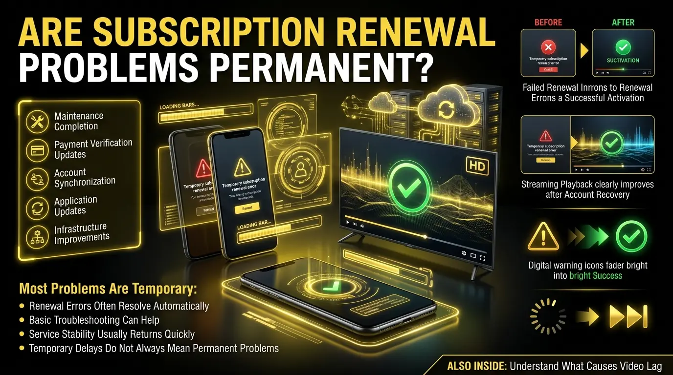 Are Subscription Renewal Problems Permanent