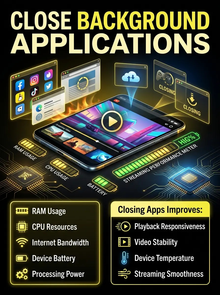 Close Background Applications