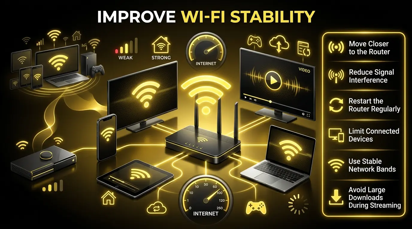 Improve Wi-Fi Stability