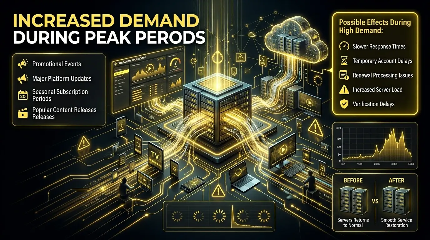 Increased Demand During Peak Periods