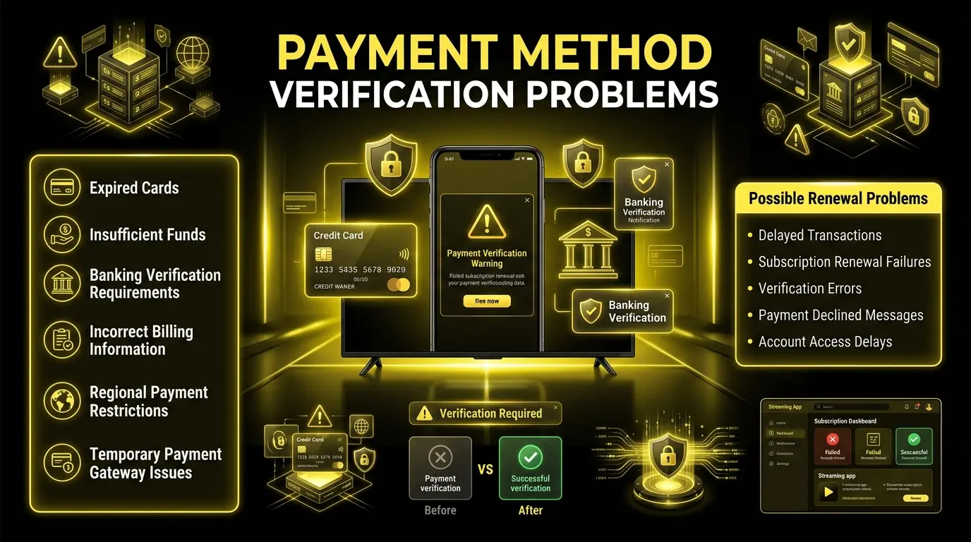 Payment Method Verification Problems