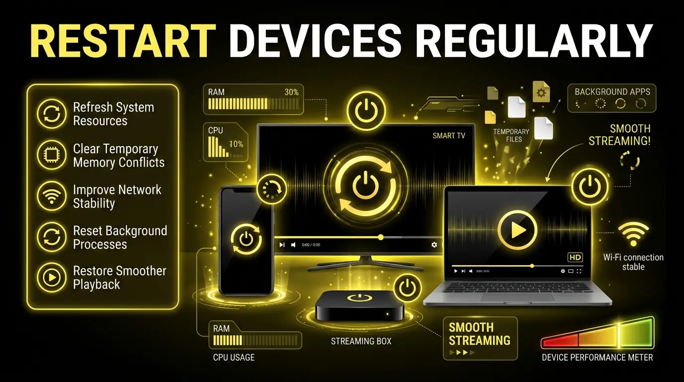 Restart Devices Regularly